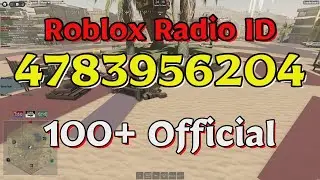 Official Roblox Radio Codes/IDs