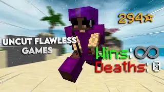 uncut flawless games | (chill solo bedwars)