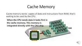 Cache Memory www.newtechnologycentre.org.uk