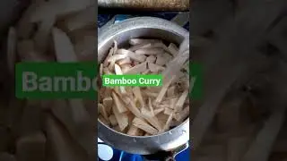 traditional Bamboo curry method#veg#nonveg#pickl in Nepal