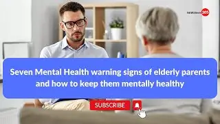 Seven warning signs of elderly mental health and how to keep them healthy.