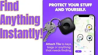 Tile Mate Bluetooth Tracker &ndash; Never Lose Your Keys Again!