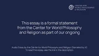 Formal Refutation of Center for World Philosophy and Religion | Refuting False Claims (Aug 15, 2025)