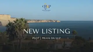 Stunning sea view plots in Luz, where you can build your dream villa with panoramic views