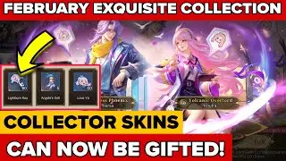 I TRIED THE NEW EXQUISITE COLLECTION FEATURE | FEBRUARY EXQUISITE COLLECTION GIFTING + FULL  DRAW!