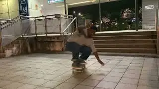 Dhoby Ghaut skate on #singapore #skaters #game