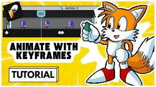 Using keyframes and symbols  - Oddcraft [EP 4] - Sprite Animation Tutorial Series