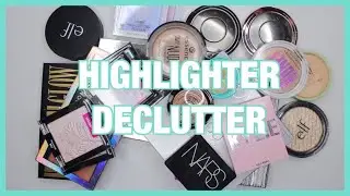 MASSIVE HIGHLIGHTER DECLUTTER | COSMOBYCONNIE