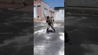 Shoulder Transition And AK Tactical Reload Drill | #ak47shorts #tacticalshooter #tacticalgear