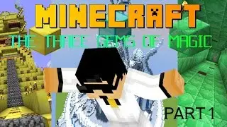 HUNTING DOWN THE BOSS/// MINECRAFT THE THREE GEMS OF MAGIC ADVENTURE MAP