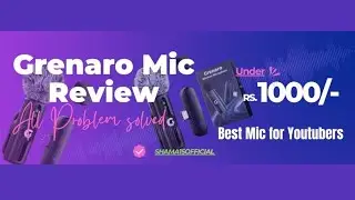 Grenaro Wireless Mic 3 Level Noise Cancellation Mode Test | Best Wireless Mic under 1000 