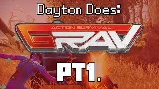 GRAV Solo : Pt1. The Space Adventure Begins. Astronaut Time! (Grav Gameplay, Steam PC Single Player)