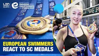 Athletes React To European SC Medals 😱 | 2023 European Short Course Swimming Championships Preview