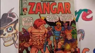 EP 129 Jungle Adventures # 3 Zangar by Jack Katz from Skywald Comics. 1971