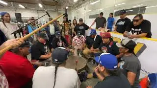 Mountain Cree Saturday night intertribal @ big horn 2022