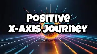 A particle moves along the positive x-axis in such a way that its