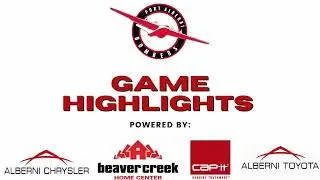 Campbell River Storm 5 Port Alberni Bombers 3