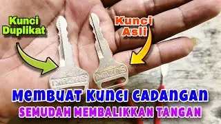 Cukup 1 menit... Cara membuat Kunci Duplikat kendaraan