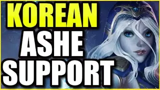 THE NEW KOREAN ASHE SUPPORT BUILD OF SEASON 12 IS HERE! - (ASHE SUPPORT GUIDE)