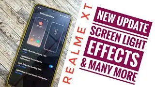 REALME XT NEW UPDATE|| SCREEN LIGHT EFFECTS|| Android 10