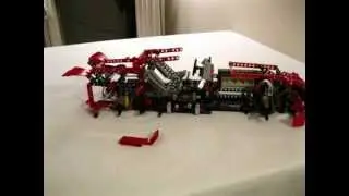 Building LEGO Technic 8070 Supercar in Time Lapse Stop Motion