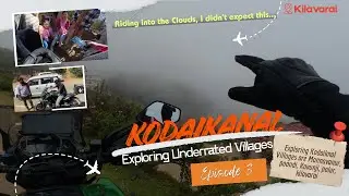 Kodaikanal to Kilavarai Bike Ride | Hidden Waterfall, Village Life & Fog | Episode 3 | Dominor400