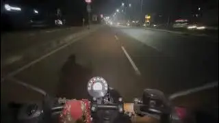 Hunter 350 riding in night #nightride #hunter350 #bullet350 #royalenfield 