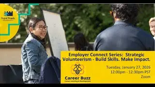 Employer Connect Series: Strategic Volunteering - Build Skills, Make Impact.