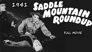 Saddle Mountain Roundup (1941) | Full Movie | Range Busters | Classic Western