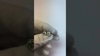 Martini Style Diamond Studs Diamond Earrings 4.20 Carats F Vs1