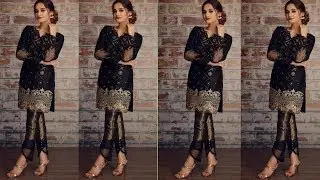 Top 50 latest black kurti designs 2020/black dress design Colleton//black kurti design ideas