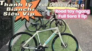 (27/1) Lô Bianchi thanh lý siêu Vip cấu hình khủng nhất của shop. Full Deore Japan 🇯🇵 Full Sora 3500