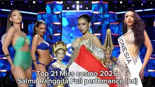 TOP 21 MISS COSMO 2025 | MISS COSMO INDONESIAN - SALMA RANGGITA 