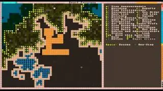 Dwarf Fortress Tutorial 2013 - Episode 2: Mining/ Wood Cutting/ Building