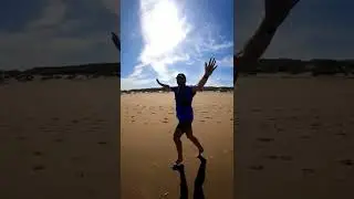 duurloop op 't strand #barefoot #barefootrunning #hardlopen #gopro #running #hardloper #teamchopchop