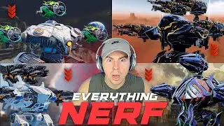 МНОГО ТОПОВОГО ОРУЖИЯ ОПЯТЬ ПОНЕРФОВАЛИ... Это нехорошо | War Robots