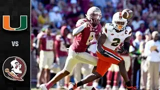 Miami vs. Florida State Football Highlights (2019)