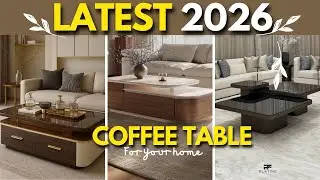 Latest Top 20 Center Table Designs || Wooden Coffee Table Designs Ideas 2026 #centertable