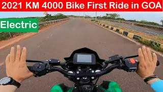 2021 KM4000 Electric Bike Review l Under 1.40Lakh ⚡️⚡️⚡️ Aayush ssm