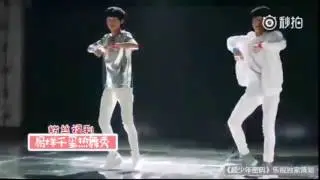 【TFBOYS 】[11.7.16] Thi&ecirc;n Tỉ v&agrave; Tr&igrave;nh Tr&igrave;nh dance trong MMSTN