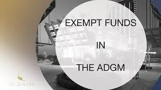 ADGM Exempt Funds | Guide to ADGM Exempt Funds | ADGM Investment Funds - 10 Leaves