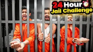 24 Hour Jail Challenge ⛓  The Last Person to Leave Prison Wins 10,000 Riyals!