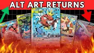 THE ALT ART MARKET IS STRONG - POKEMON INVESTING - HUGE GAINS!