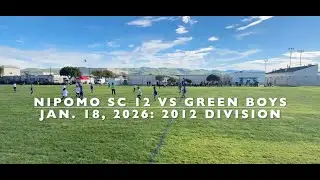 1/19/26 Nipomo SC vs Green Boys