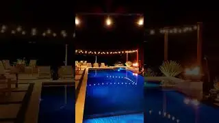 The Ranch Pool#firepit #firebowl #infinitypool #pooldesign #outdoorliving #outdoorkitchen #pizzaoven