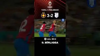 FCSB 3-2 Drita (Turul 3 Preliminar UEL 25/26) #shorts #football #fcsb #drita #uel #footballshorts