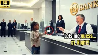 Black Girl in Worn-Out Dress Went to Bank to Check Account&mdash;Manager Laughed Until He Saw the Balance