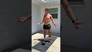 Hit this workout 3 times a week if you&rsquo;re new to kettlebells. #fitness #beginner #workout