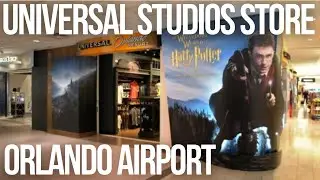 A Walk Through the Universal Studios Store at Orlando Airport