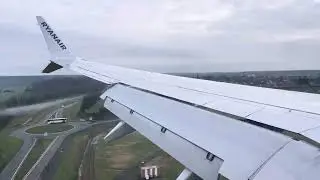 att&eacute;rissage a beauvais (France) en 2008 avec RYANAIR